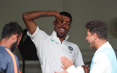 Cricket - England v India - Third Test - Trent Bridge, Nottingham, Britain - August 20, 2018   India's Hardik Pandya   Action Images via Reuters/Paul Childs      TPX IMAGES OF THE DAY