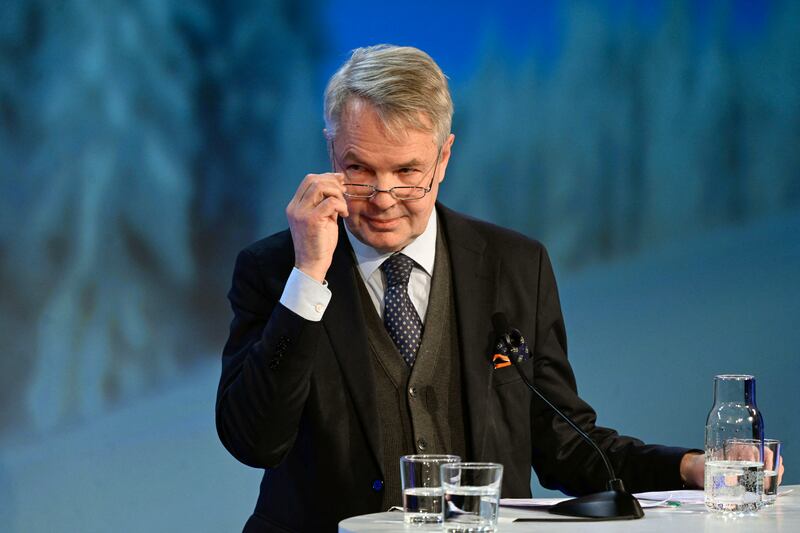 Finnish Foreign Minister, Pekka Haavisto. AFP