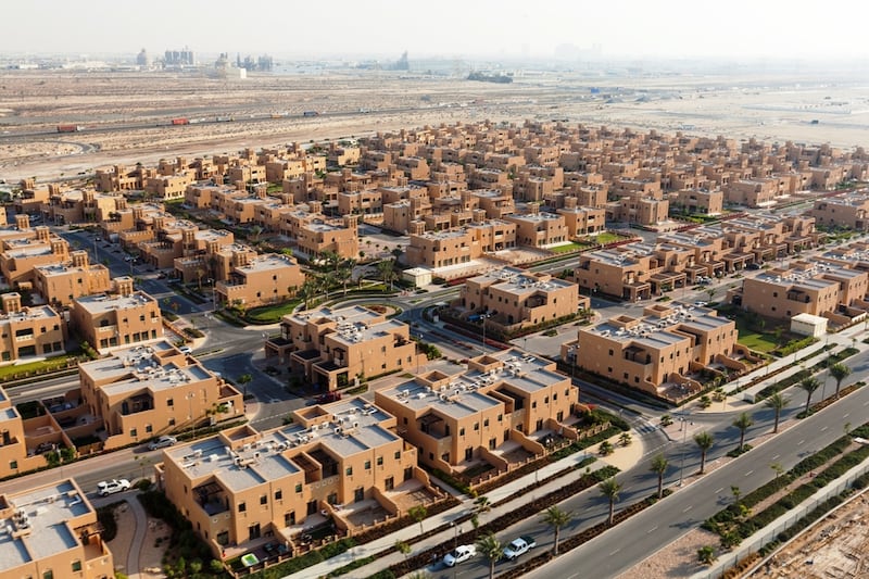 Al Furjan: the average sales price of an apartment as of May 2022 is Dh595,187 and the average sales price of a villa is Dh2.1m. All pricing supplied by Allsopp & Allsopp. Photo: Nakheel