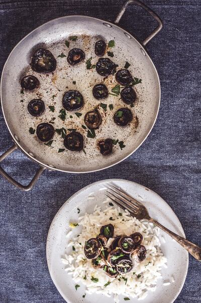 Easy garlic mushrooms. Courtesy Scott Price