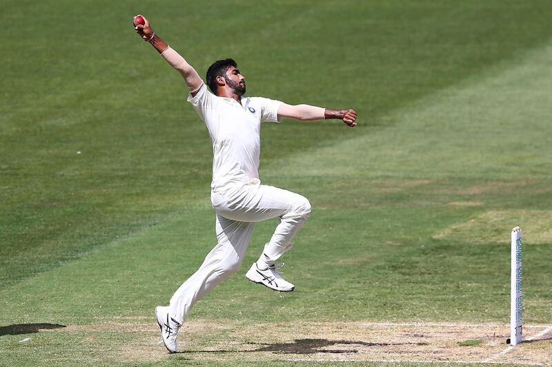 Jasprit Bumrah of India bowls during day three of the Third Test match in the series between Australia and India at Melbourne Cricket Ground on December 28, 2018 in Melbourne, Australia. Getty Images