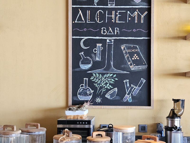 Learn to make body and facial scrubs at the Alchemy Bar at Six Senses Spa. Katy Gillett / The National