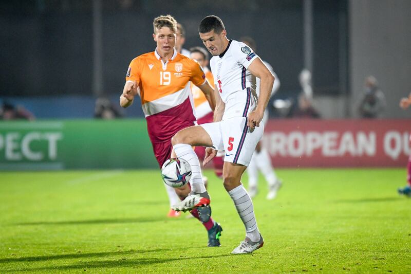 Conor Coady 8 – Playing at the base of England’s back three, the Wolves man’s distribution got England started on the attack. He’s still yet to concede for England when starting. PA