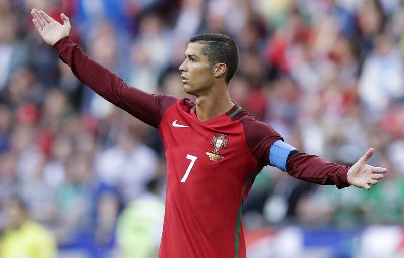 Real Madrid and Portugal's Cristiano Ronaldo. AP Photo