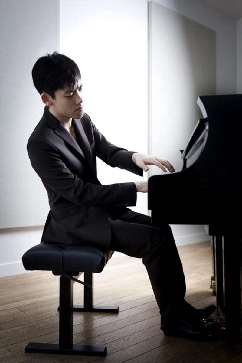 Chinese pianist Haochen Zhang. Photo by Benjamin Ealovega 