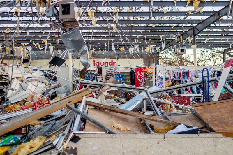 Inside a Family Dollar Store in Millville, Florida. AFP