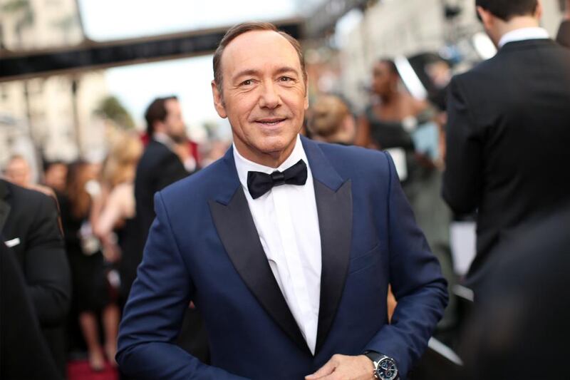 Kevin Spacey this year's Oscars. Christopher Polk / Getty Images / AFP 