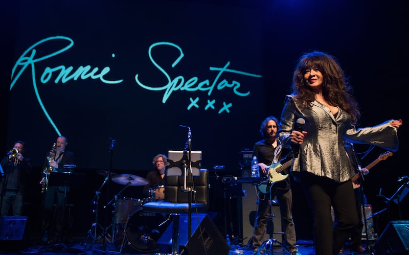 Ronnie Spector performs during the Women of the World Festival at the Queen Elizabeth Hall, Southbank Centre, Lomdon, on March 9, 2014. Getty Images