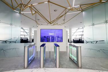 The upgraded diamond trading facility at Dubai Multi Commodities Centre's Almas Tower headquarters. Courtesy DMCC