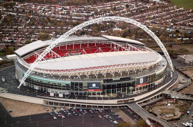 The new Wembley stadium in London. England won the 1966 World Cup at the old Wembley Stadium. So far the nation has sold 51,222 tickets, 3.4 per cent of the total. Oli Scarff/Getty Images