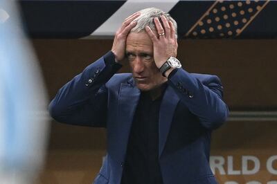 Didier Deschamps has been France manager since 2012 but is now out of contract. AFP