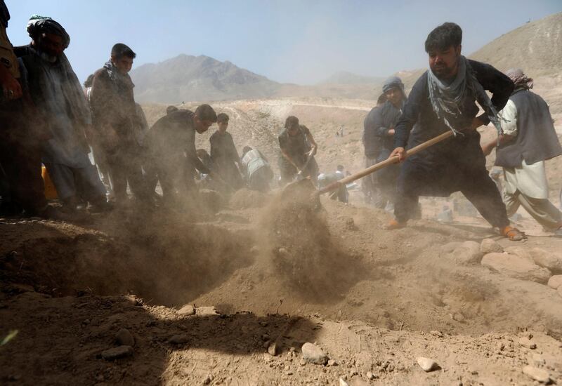 No group has claimed the attack, but the Taliban denied responsibility, and local officials blamed ISIS. Reuters