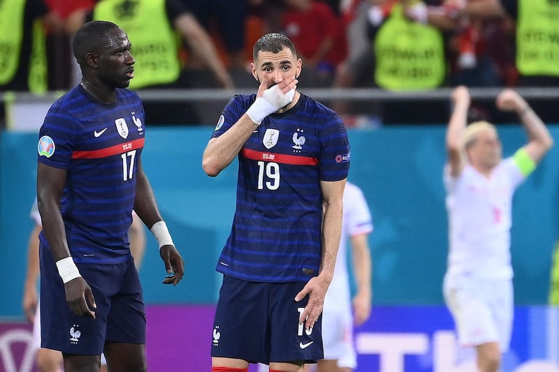 SUB: Moussa Sissoko (Griezmann 88) N/R - On to help see the game out but soon saw Switzerland hit a sensational equaliser courtesy of Gavranovic. AFP