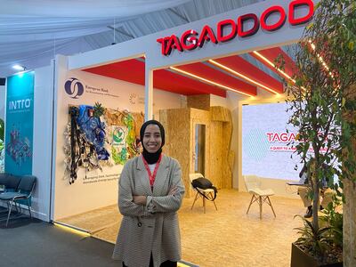 Mariam Afifi, chief operating officer and co-founder of Tagaddod, a start-up that collects used cooked oil from Egyptian households to convert it into biofuel. 