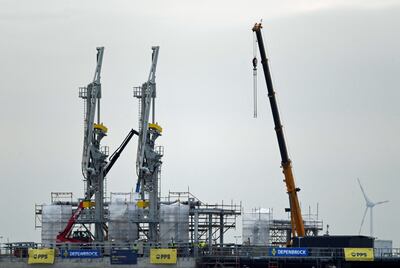 A new gas terminal in Wilhelmshaven will allow Germany to buy gas on the world market rather than from Russia. Reuters 