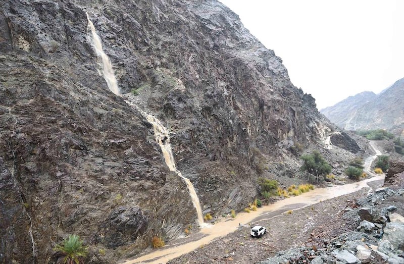 The rain did not spare Fujairah, leaving streets clogged with water and farms inundated on Wednesday. Wam