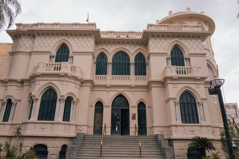 The Greater Cairo Library. Mahmoud Nasr / The National