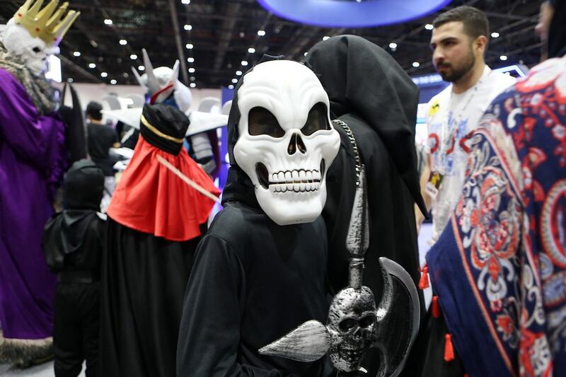 Comic book conventions first began in San Diego in the 1970s, and have since been flourished globally and in Dubai since 2012.  Pawan Singh / The National