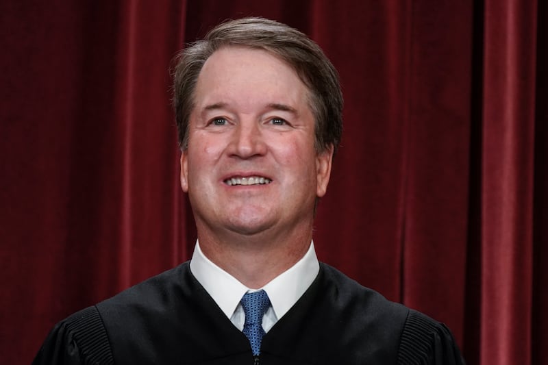 A man was arrested outside the home of Supreme Court Justice Brett Kavanaugh and charged with attempted murder in June. AP