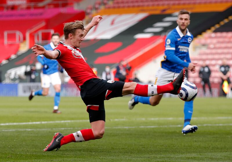 =12) James Ward-Prowse (Southampton) five assists in 29 appearances. PA