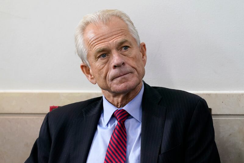 Former White House trade adviser Peter Navarro refused to appear for a deposition before the committee investigating the events of January 6 and failed to produce related documents. AP