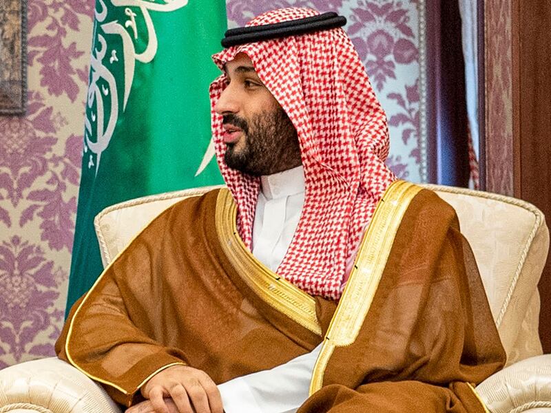 Saudi Crown Prince Mohammed bin Salman also relayed his condolences to British Prime Minister Liz Truss over the death of Queen Elizabeth II. AFP