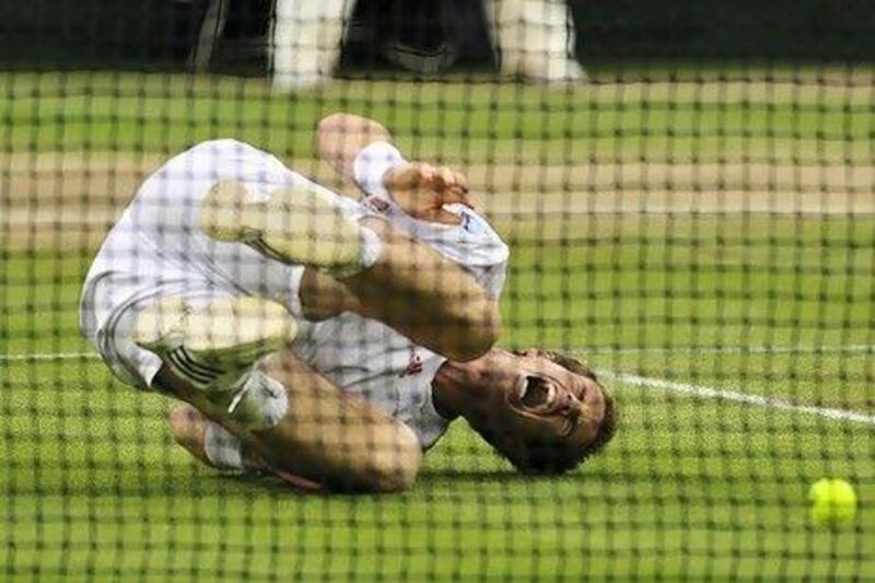 Andy Murray lost for the fourth time in a grand slam final.