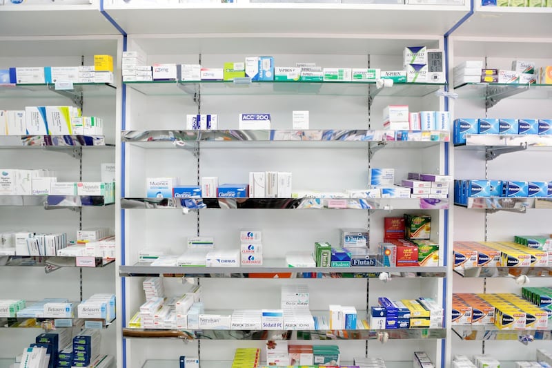 Abu Dhabi, United Arab Emirates, July 8, 2015:    General view of Modern Urban Pharmacy in the Electra street area of Abu Dhabi on July 8, 2015. Christopher Pike / The National

Reporter: Anam Rizvi
Section: News
Keywords: drugs, health, hygine, store

 *** Local Caption ***  CP0708-na-24 pharmacy06.JPG