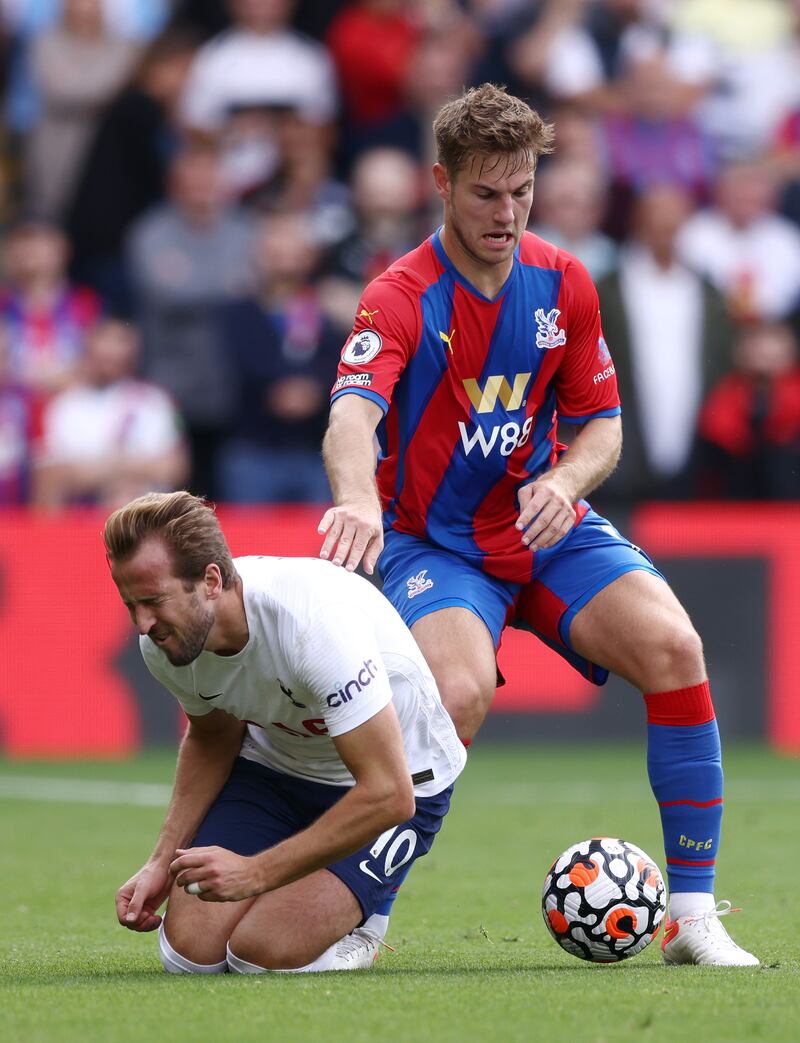 Joachim Andersen - 7: Saved Ward after the his sloppy pass and looked in control whenever called upon, stealing the ball away from Kane well. Getty