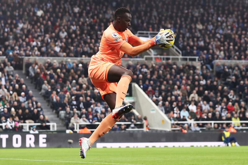 CHELSEA PLAYER RATINGS: Edouard Mendy – 6, Looked uncomfortable with his feet throughout, notably getting away with a poor pass that went straight to Burn. Good save to deny Longstaff from close range but had no chance of stopping Willock’s attempt. Came close to reaching a free-kick delivery after going up at the end. Getty