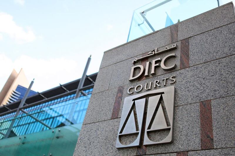 Under the terms of the DIFC Court Law of 2004, the DIFC Courts have jurisdiction to ratify any judgement of a recognised foreign court. Sarah Dea / The National