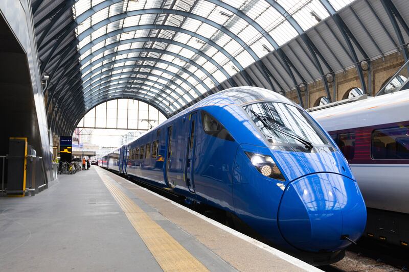 A new scheme will see self-charging trains on Britain's railway network. PA
