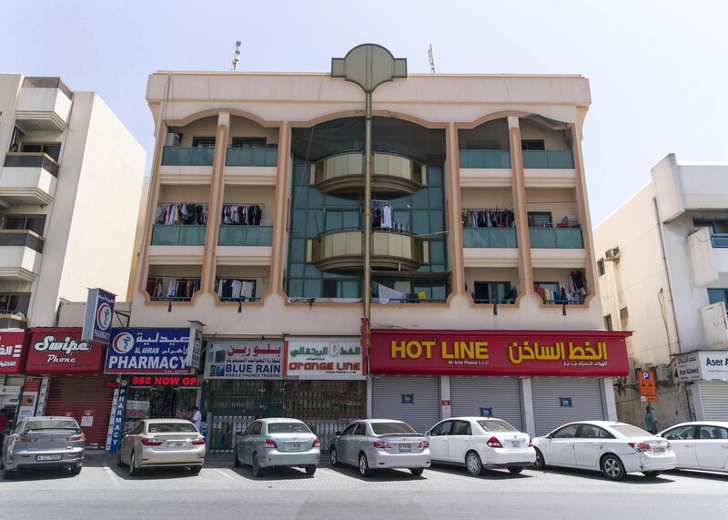 DUBAI, UNITED ARAB EMIRATES. 4 APRIL 2020. 
Usually a vibrant area, Satwa’s shops have closed temporarily to help UAE’s plan to prevent the spread of the coronavirus.

(Photo: Reem Mohammed/The National)

Reporter:
Section:
