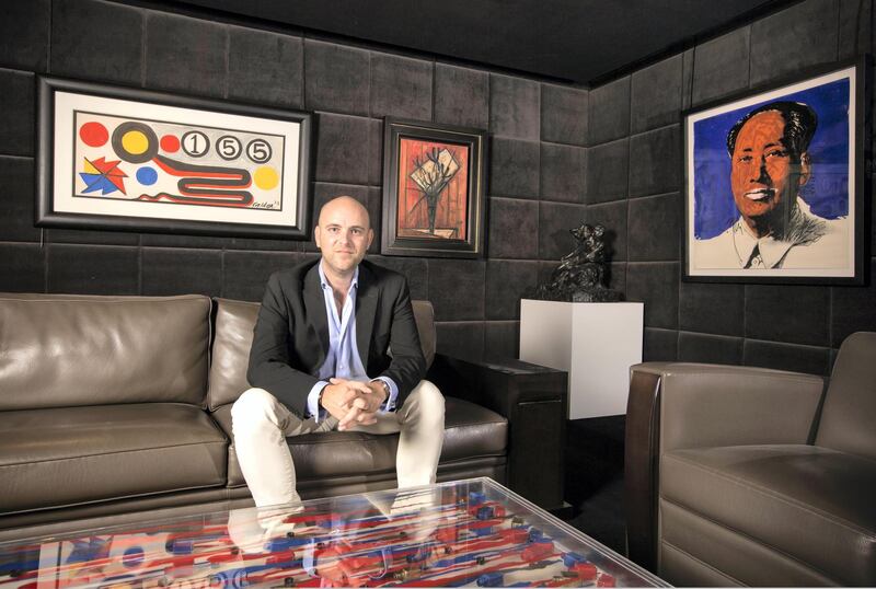 Sylvain Gaillard, director of Opera Gallery Dubai, gives his expert advice on how to start an art collection at home. Courtesy Opera Gallery