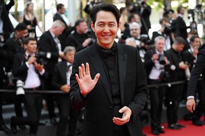 South Korean actor and director Lee Jung-Jae arrives for the screening of the film 'Decision to Leave' (Heojil Kyolshim) during the 75th Cannes Film Festival. AFP