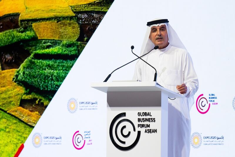 Abdulaziz Al Ghurair, chairman of Dubai Chambers, said there is huge potential to expand trade with the Asean bloc and tap into existing synergies. Photo: Dubai Chamber