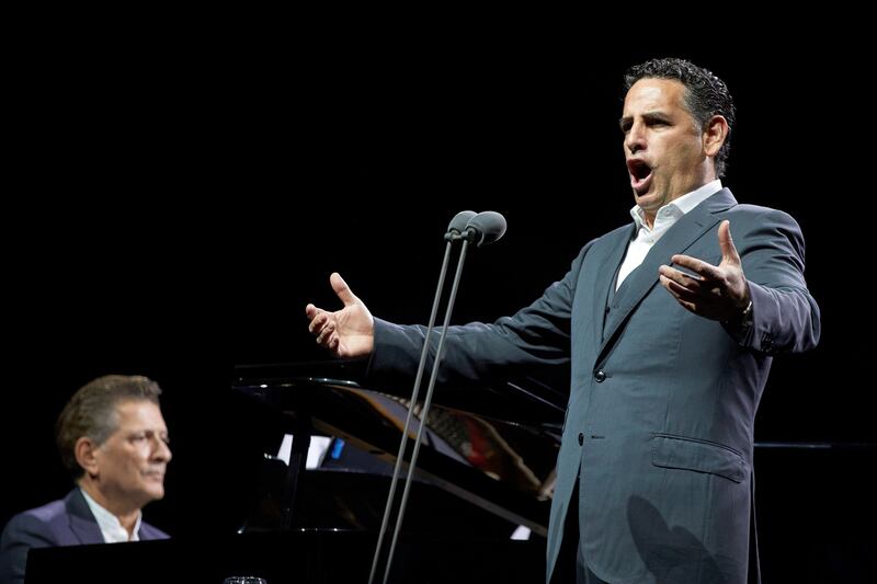 Peruvian tenor Juan Diego Florez. EPA