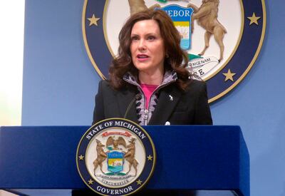 Michigan Governor Gretchen Whitmer could be a plausible presidential candidate for the Democratic Party. AP