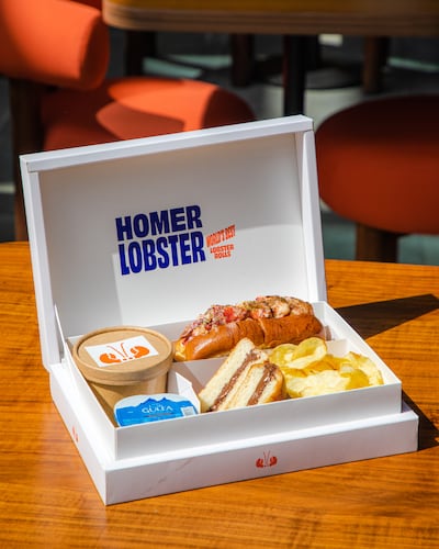 Homer Lobster is offering an iftar box. Photo: Homer Lobster