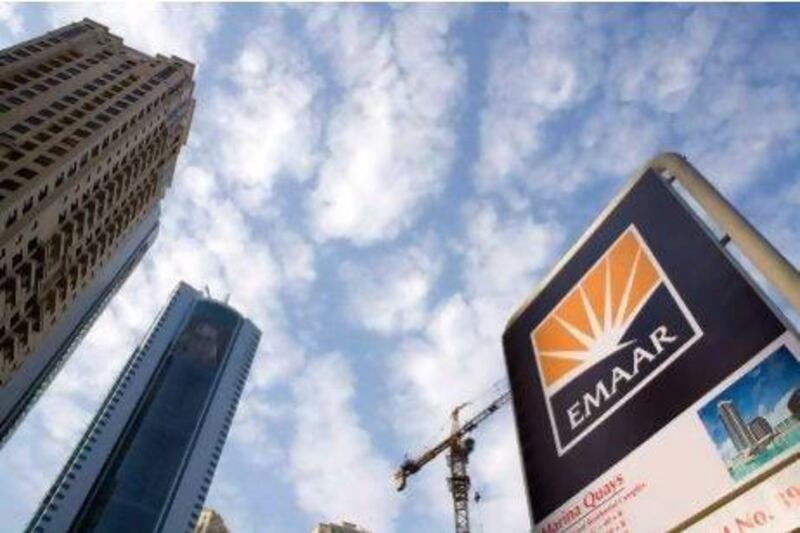 Emaar Properties also supported the index, rising 1.9 per cent to Dh3.11. Duncan Chard for the National