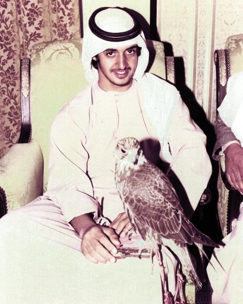 PFC30: Sheikh Mohamed bin Zayed Al Nahyan, Abu Dhabi, 1970sThe Young Royals series © Noor Ali Rashid Archives
