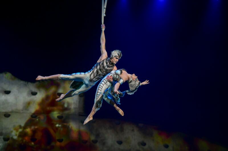 Ovo by Cirque du Soleil opened on Thursday at the Coca Cola Arena in Dubai. All photos: Khushnum Bhandari / The National