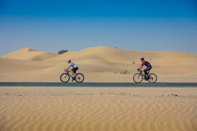 World Bike Day is coming on June 3, and Dubai has plenty of bike trails where people can get out on two wheels. Courtesy Dubai Tourism