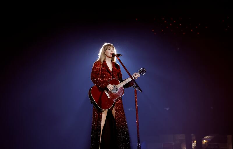 The city of Glendale was ceremonially renamed Swift City for March 17-18 in honour of The Eras Tour. AFP