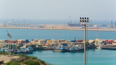 The Chabahar Port in Iran. Alamy