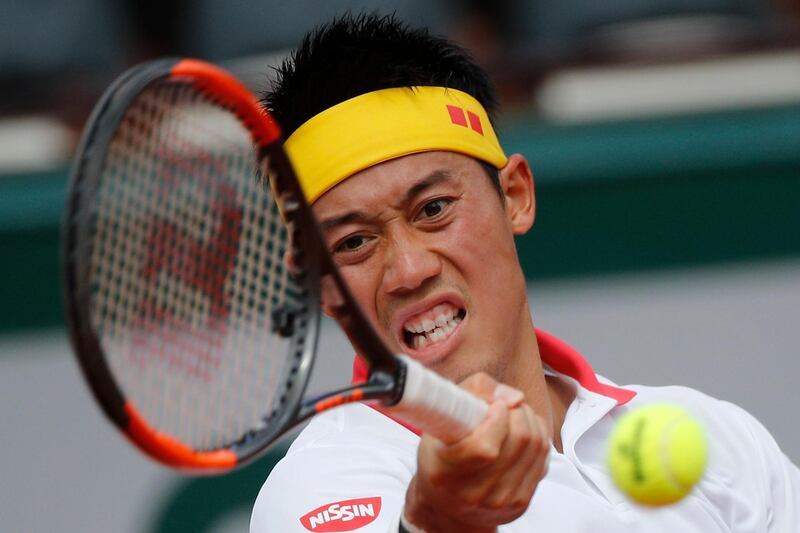 Kei Nishikori. The Japanese player has had a poor clay season so far, only recording one win over a player in the top 50. The No 7 seed therefore is a contender for an upset when he takes on Frenchman Quentin Halys. AP Photo