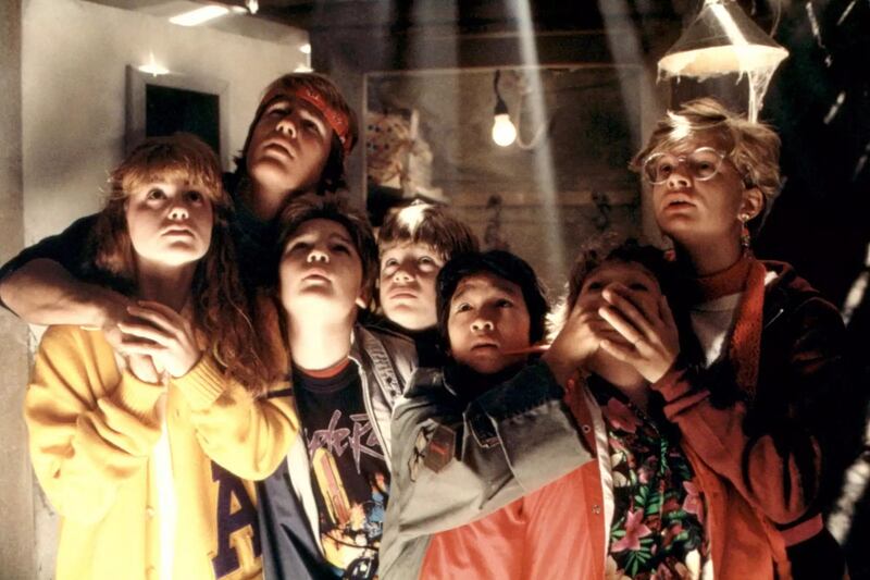 A scene from The Goonies. Photo: Warner Bros