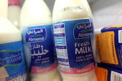 Almarai reported a 19 per cent growth in operating profit during the first quarter of 2023. Sammy Dallal / The National