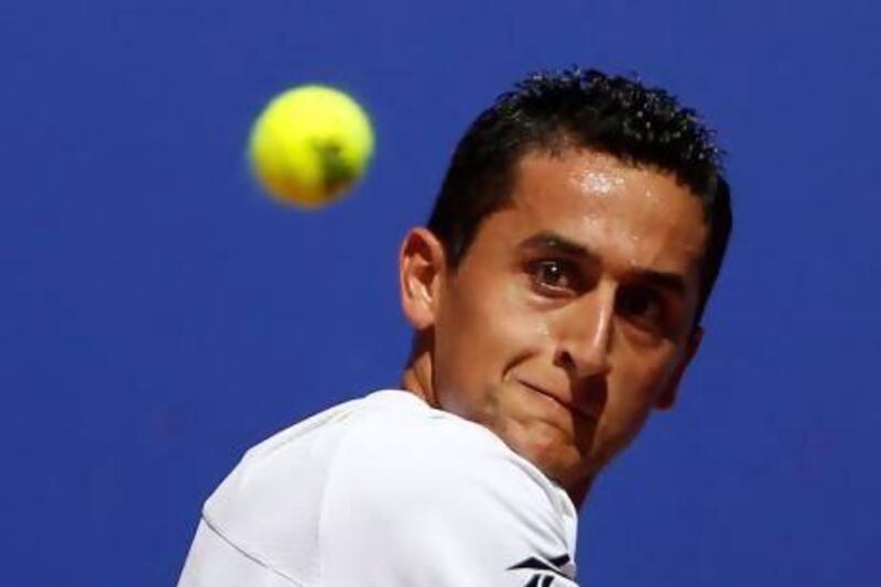 Nicolas Almagro received a holiday gift from the Mubadala World Tennis Championship organisers, who selected the Spaniard after the last-minute withdrawal of Rafael Nadal.