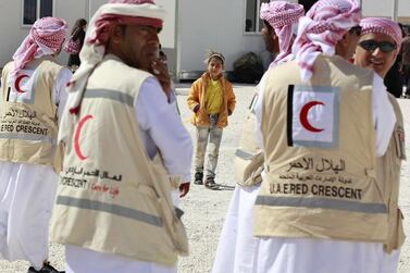 The Emirates Red Crescent has provided support to two million Sudanese. Reuters